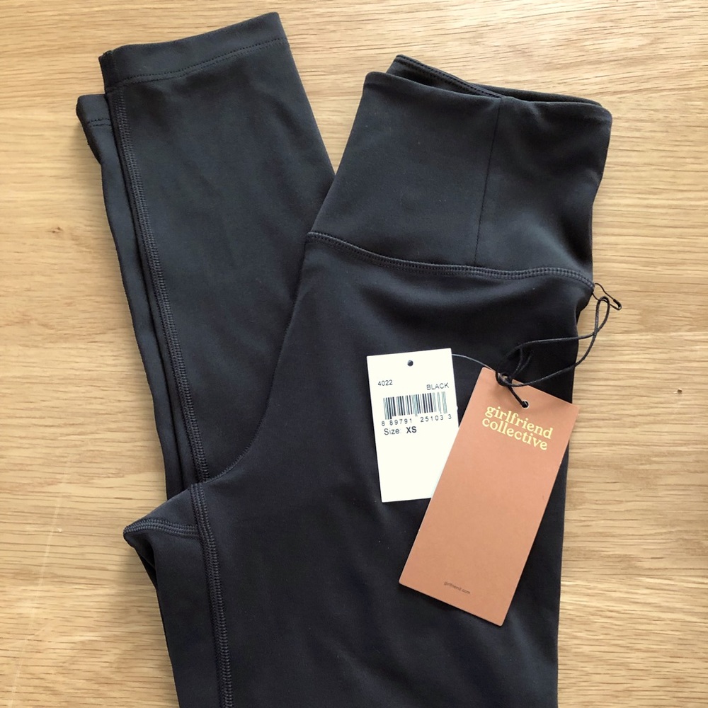 Girlfriend Collective Black FLOAT Ultralight Legging NWT